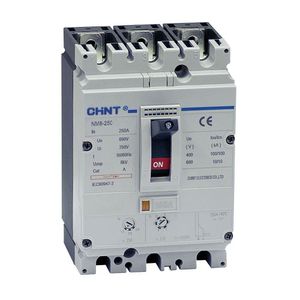 کلید اتوماتیک 250 آمپر قابل تنظیم چینت NM8N-250S/3P-TM-250A