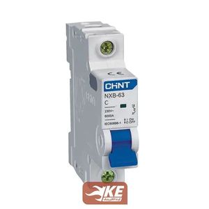 کلید مینیاتوری AC تک پل 16 آمپر 6kA تیپ C چینت سری NXB-63