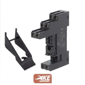 پایه رله کتابی مخصوص رله‌های کوتاه سری HF115F هونگفا مدل 14FF-2Z-C3-H4