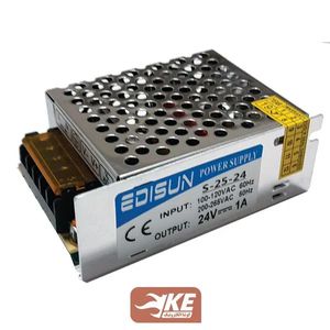 منبع تغذیه کف خواب 24 ولت 1 آمپر ادیسون مدل S-25-24