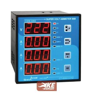 سوپر ولت آمپرمتر 96B سری 22D2 شیوا امواج مدل VAD-96B
