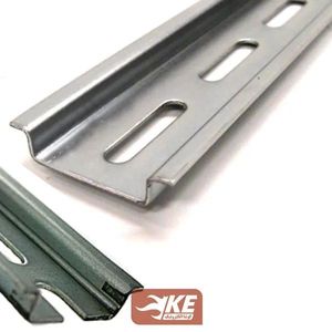 ریل تابلویی گالوانیزه گرم ورق 1 ارتفاع 7.5 میلیمتری 1 متری رعد سری TH35-7.5HG