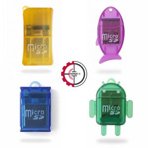 مبدل micro SD به USB - رم ریدر NEW