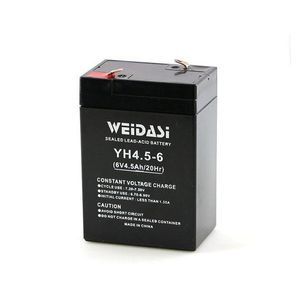 باتری سیلد اسید 6 ولت 4/5 آمپرساعت مارک VEIDASI