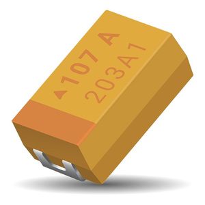 خازن تانتالیوم 100µF 25V