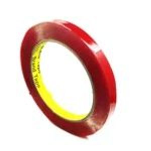 چسب دوطرفه شفاف ژله‌ای 5 متری عرض 1 سانت