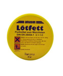 روغن لحیم آماسان لاتفت 30 گرمی amasan lotfett  30 gr