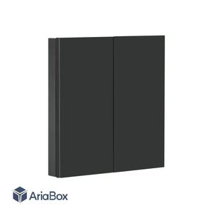 باکس کلید هوشمند مکانیکی دو پل مشکی مدل S914-A2P2 با ابعاد 40×86×86 میلی متر