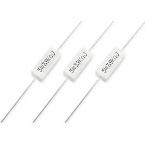 مقاومت آجری 5 وات 3.9 کیلو اهم