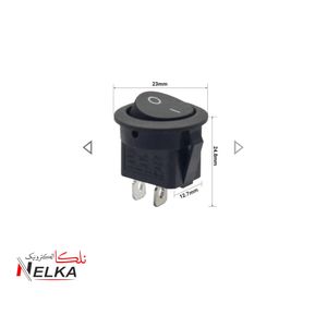 کلید راکر گرد دو حالته | خرید و قیمت