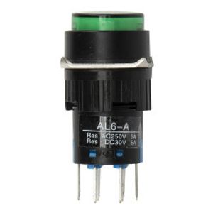 کلید AD16-220V-GREEN