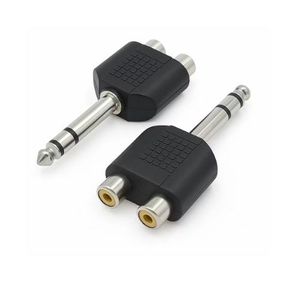 فیش یا مبدل دو سر AV به نرگی میکروفون استریو