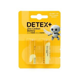 باتری قلمی 2 عددی کارتی برند دیتکس پلاس +DETEX