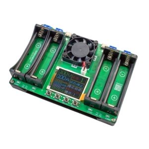 تستر ظرفیت واقعی باتری های لیتیومی 4 تایی دارای نمایشگر رنگی مدل GXHF0107