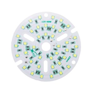 LED DOB سفید مهتابی12VDC 40W گرد قطر 83mm مارک XGD