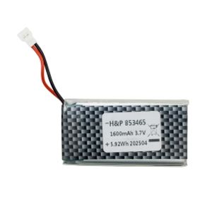 باتری لیتیوم پلیمر 3.7v ظرفیت 1600mAh تک سل 25c کد 853465