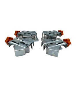 ست گیره گونیا کنج فلزی 4 عددی ( گونیو کنج فلزی METAL CORNER CLAMPS )