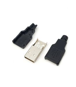 USB Male Type A سر سیمی