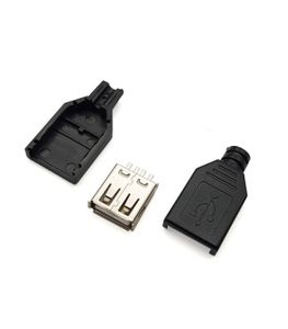 USB Female Type A سر سیمی