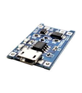 ماژول شارژر باطری لیتیومی TP4056 با ورودی MICRO USB