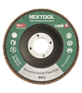سنباده فلاپ سایز 115 دیسکی گرید P80 نکستول NEXTOOL مدل NEX-P80