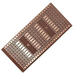 برد سوراخ دار طرح دو آی سی