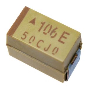 10UF 25V | خازن تانتالیوم 10 میکرو فاراد 25 ولت smd سایز C