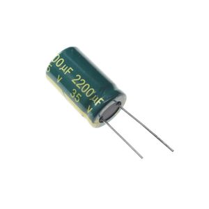 خازن الکترولیت 2200 میکرو فاراد 35 ولت | 2200UF 35V - مارکت الکترونیک