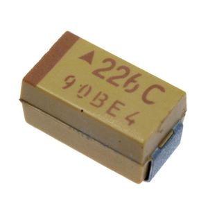 22UF 16V | خازن تانتالیوم 22 میکرو فاراد 16 ولت smd سایز C