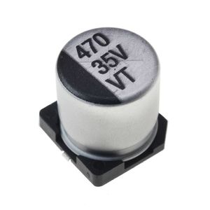خازن الکترولیت اس ام دی 470 میکرو فاراد 35 ولت | 470UF 35V - مارکت الکترونیک