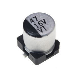 خازن الکترولیت اس ام دی 47 میکرو فاراد 16 ولت | 47UF 16V