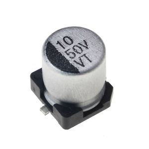 خازن الکترولیت اس ام دی 10 میکرو فاراد 50 ولت | 10UF 50V