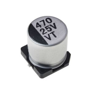 خازن الکترولیت اس ام دی 470 میکرو فاراد 25 ولت | 470UF 25V