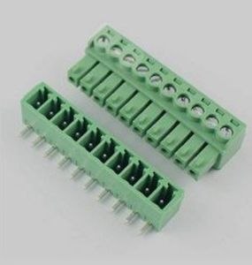 PTR 10PIN RA 3.81MM