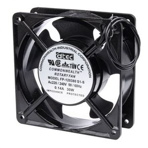 FAN 12*12 220V-38MM-BL