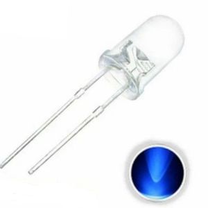LED 5MM BLUE شفاف