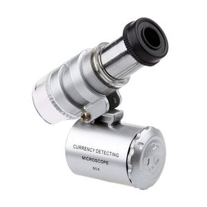 ذره بین میکروسکوپی (لوپ) 60X چراغدار 9882