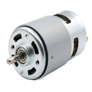 موتور DC اسپیندل دو سر بلبرینگی 24-12 ولت 12000 دور مدل 795