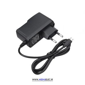 آداپتور 5 ولت 2 آمپر دیواری فیش اندروید میکرو یو اس بی | 5V 2A Micro USB Adapter