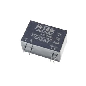 HLK-2M09 | مبدل 220 ولت AC به 9 ولت DC با حداکثر جریان 230 میلی آمپر