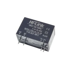 HLK-2M12 | مبدل 220 ولت AC به 12 ولت DC با حداکثر جریان 170 میلی آمپر