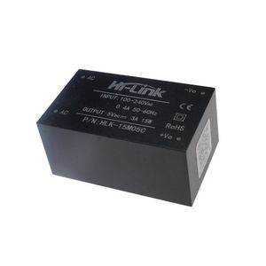 HLK-15M05C | مبدل 220 ولت AC به 5 ولت DC با حداکثر جریان 3 آمپر