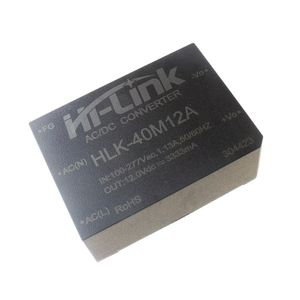 HLK-40M12A | مبدل 220 ولت AC به 12 ولت DC با حداکثر جریان 3.3 آمپر
