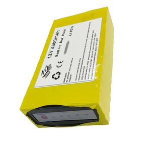 باتری لیتیومی 12 ولت ظرفیت 4 آمپر ساعت شامل 6 سلول 18650 با مدار محافظ (BMS)