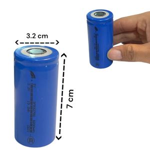 سلول لیتیوم فسفات IRF32700 ظرفیت 6 آمپر ساعت (6Ah) توان 19.2 وات‌ساعت (19.2Wh) برند SY