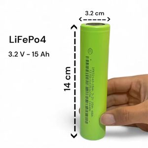 باتری لیتیوم فسفات IRF32140 ظرفیت 15 آمپر ساعت (15Ah) توان 48 وات‌ساعت (48Wh) برند LS