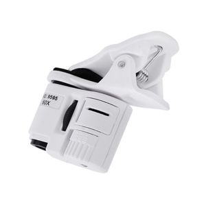 میکروسکوپ موبایل یونیورسال 100x با چراغ LED و UV