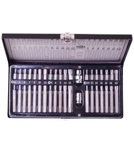 جعبه بیت 40 عددی آلن ستاره T ، شش گوش H و M ام هزارخار ای کی تی AKT مدل BT10-S40