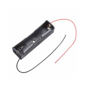 جا باتری تکی باتری لیتیومی 18650 مشکی