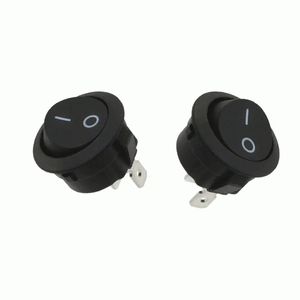 کلید راکر گرد دو پایه مدل KCD1-6A